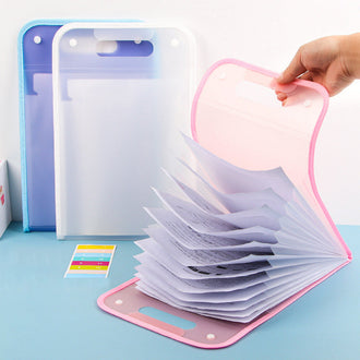 Typert Vertikal trekkspillpose A4-papirmappe