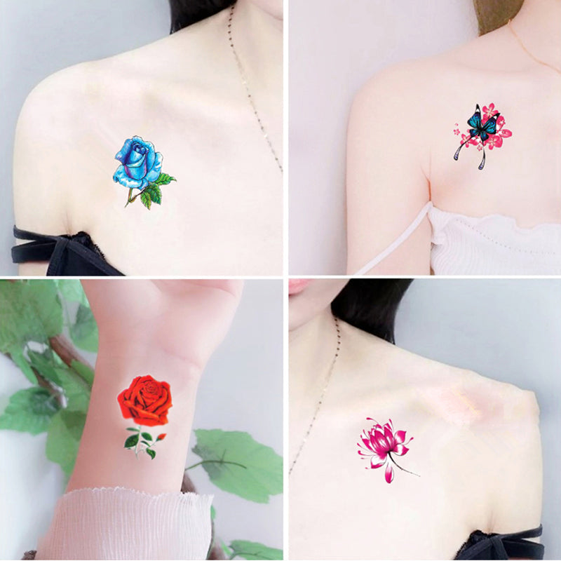 Trendy 3D-tatoverings klistremerker