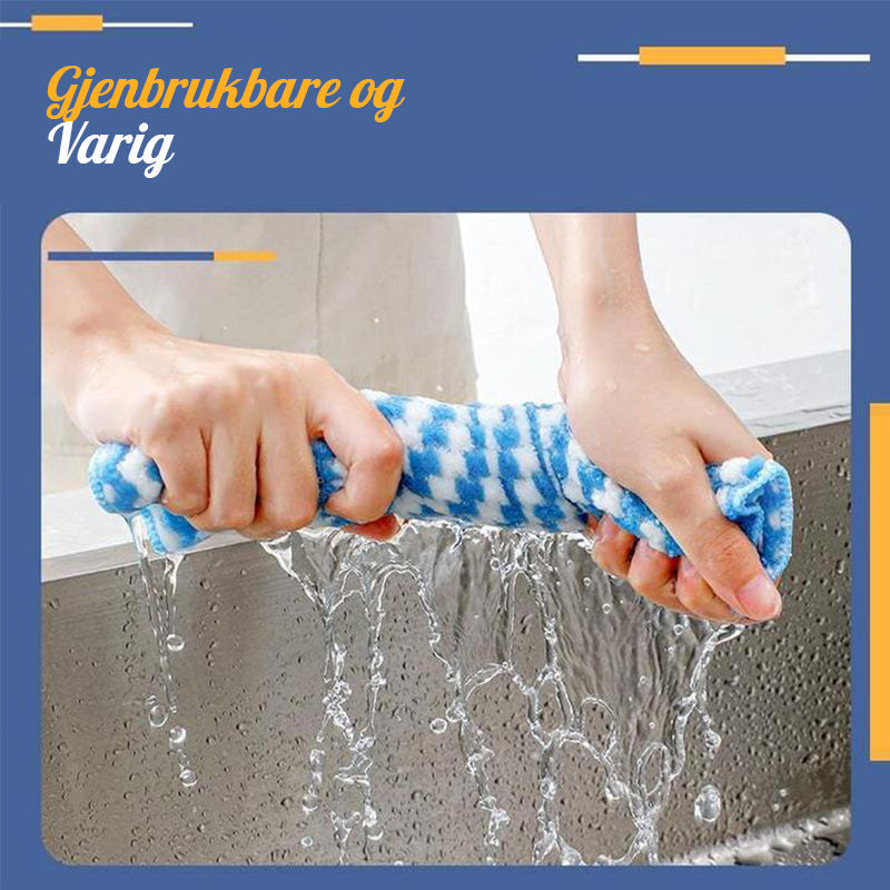 Mikrofiber rengjøringsklut (3 STK)