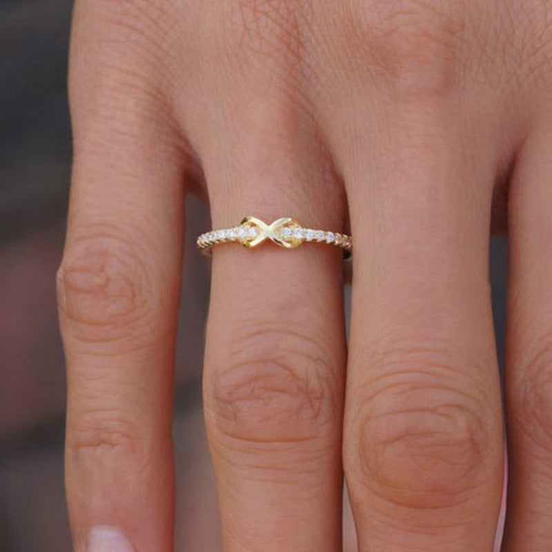 To My Daughter Infinity Ring
