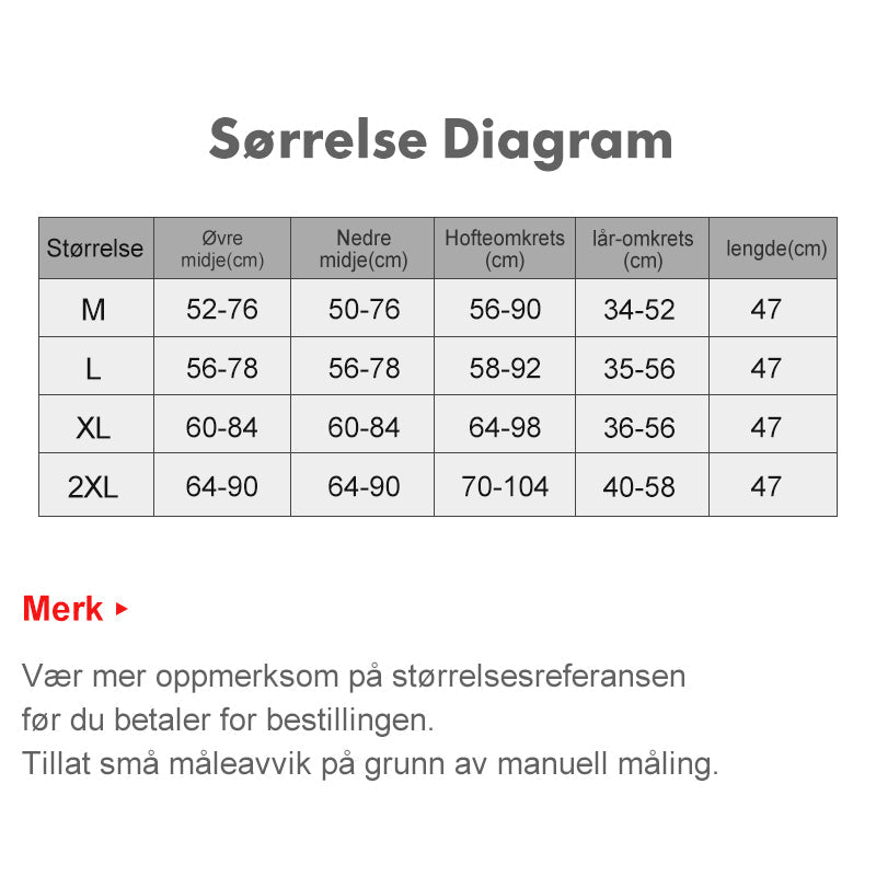 Heldags høy innsnevrede shaper shorts