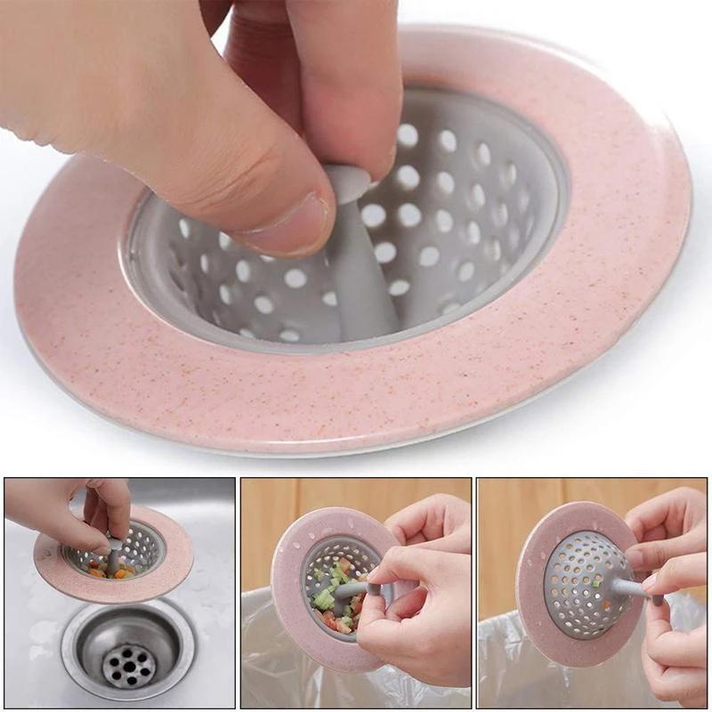 Plastfilter for vaskerester