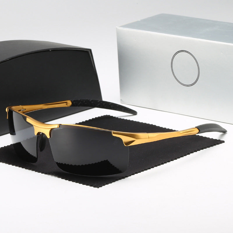Photochromic solbriller for menn med antirefleks polarisert linse