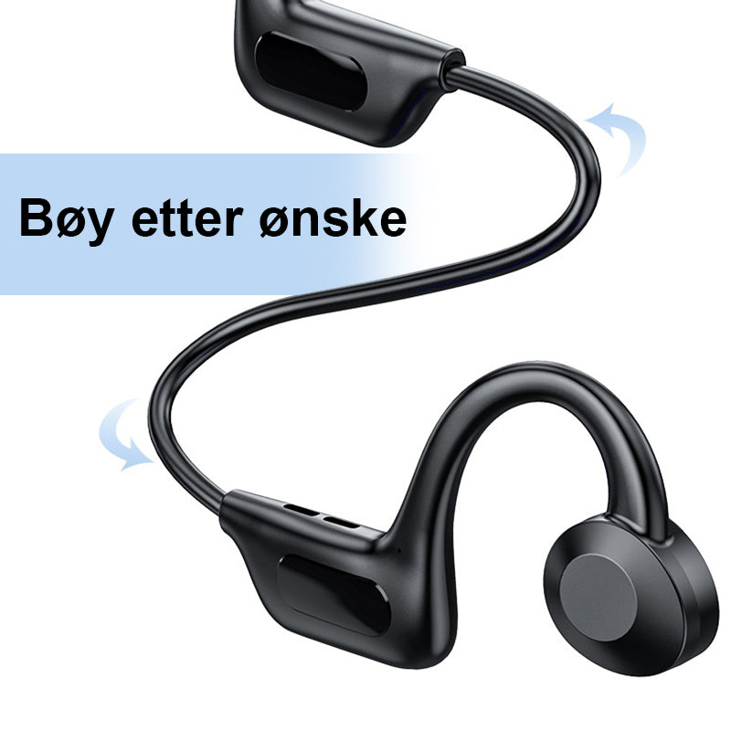 Bone Conduction Hodetelefoner - Bluetooth trådløst headset