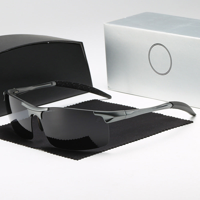Photochromic solbriller for menn med antirefleks polarisert linse