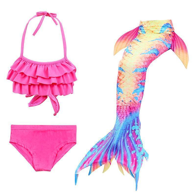 Havfrue badedrakt- barn bikini-sett