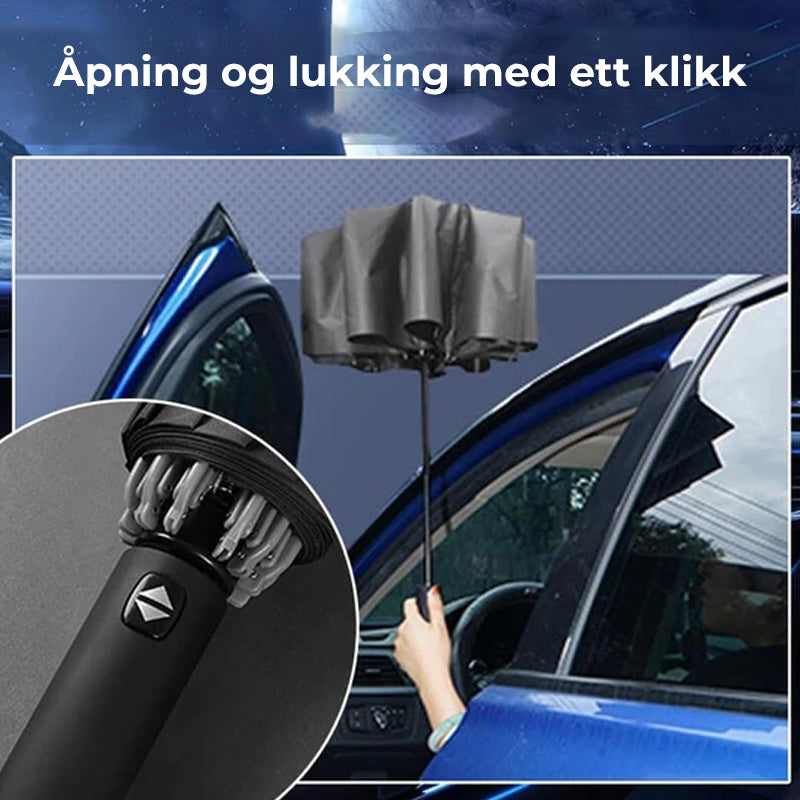 LED vindtett paraply