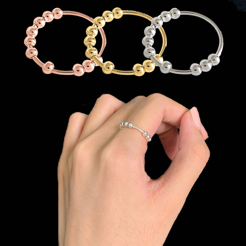 Spinner fidget-ring (3 fargealternativer)
