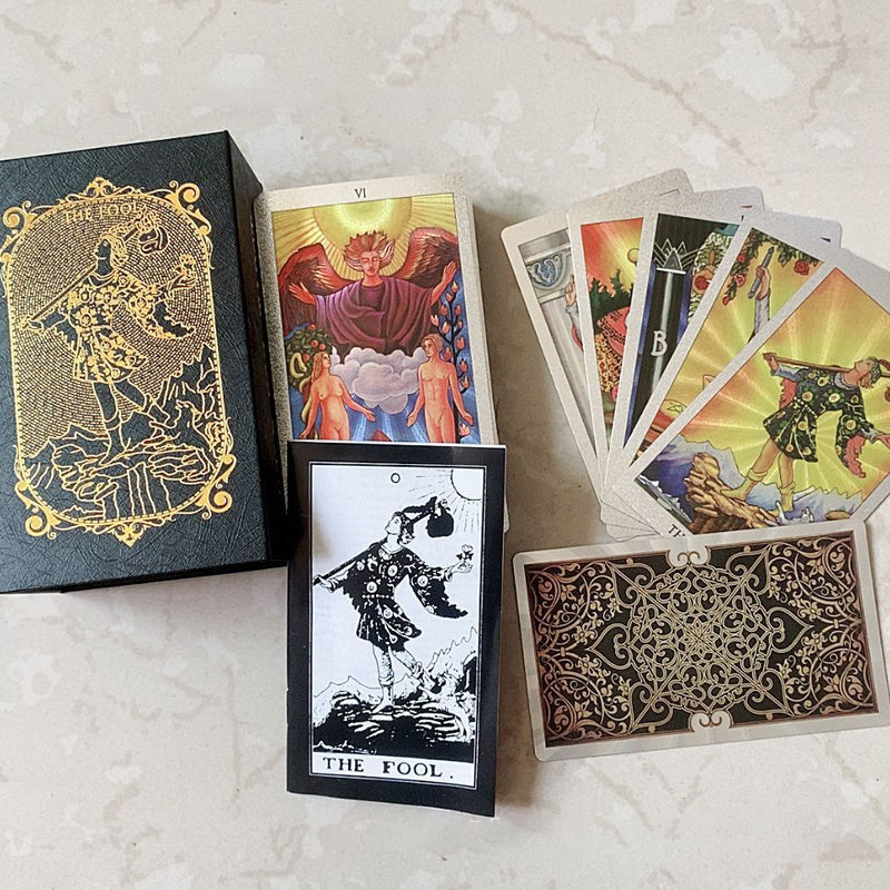 Tarot i gullfolie