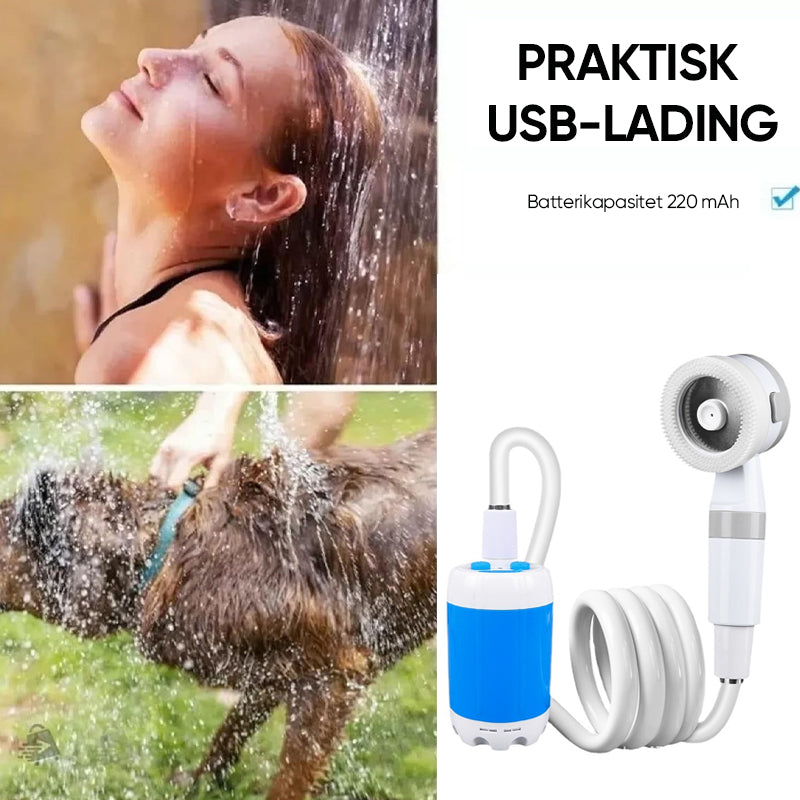 Utendørs dusjhode