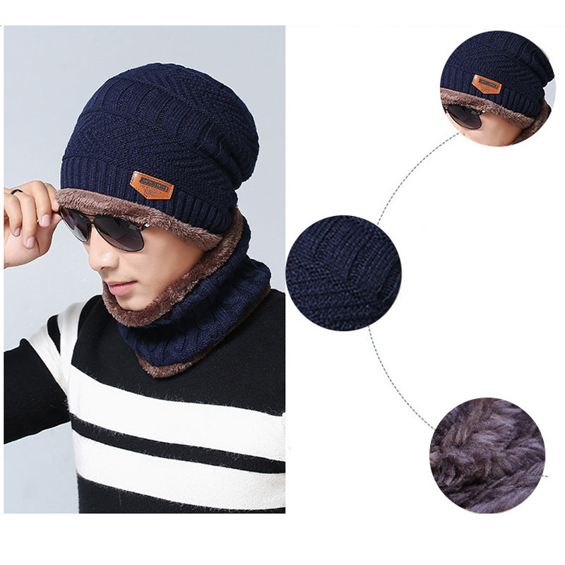 Wool Cap and Neck Warmer set
