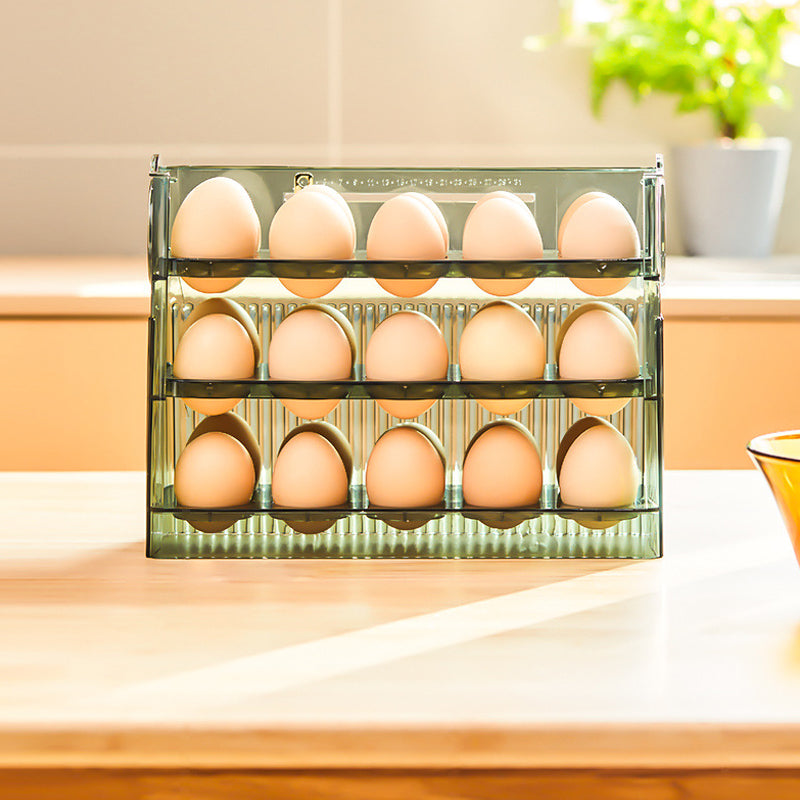 Automatisk Flip Egg Oppbevaringsboks