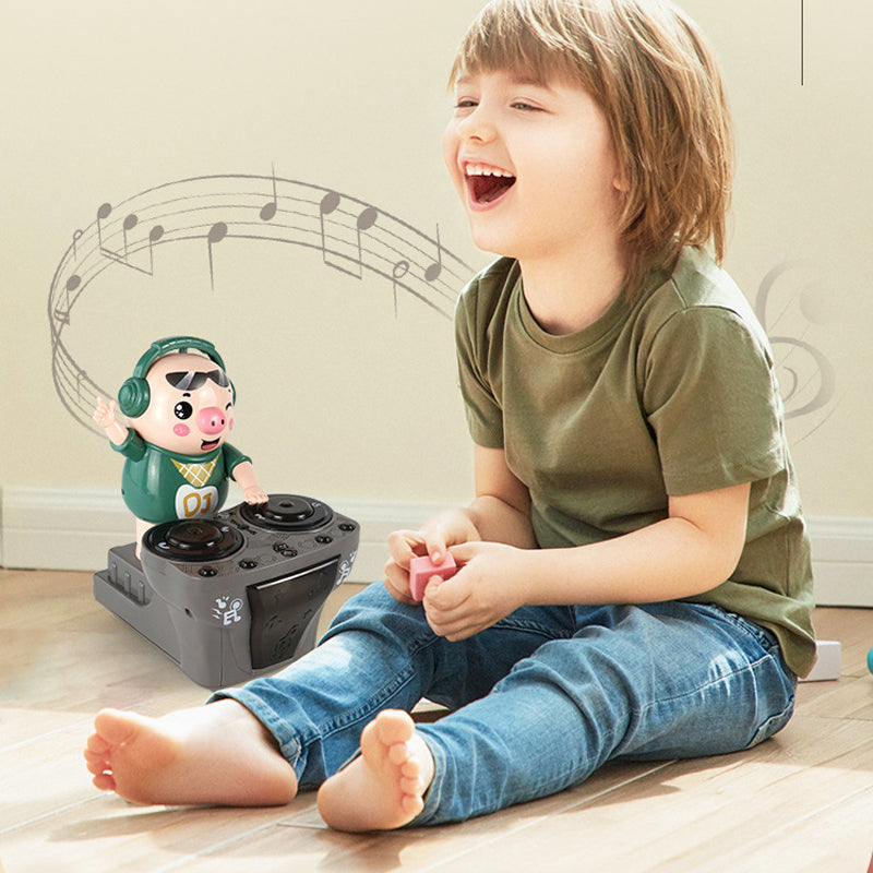 Dj Swinging Piggy Toy