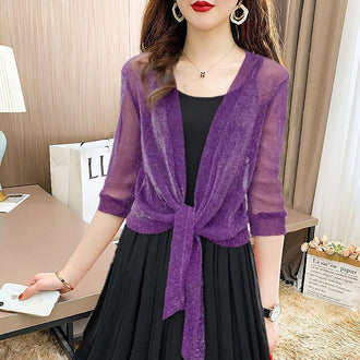 Pearl Ice Silk Sunblock Thin Cape