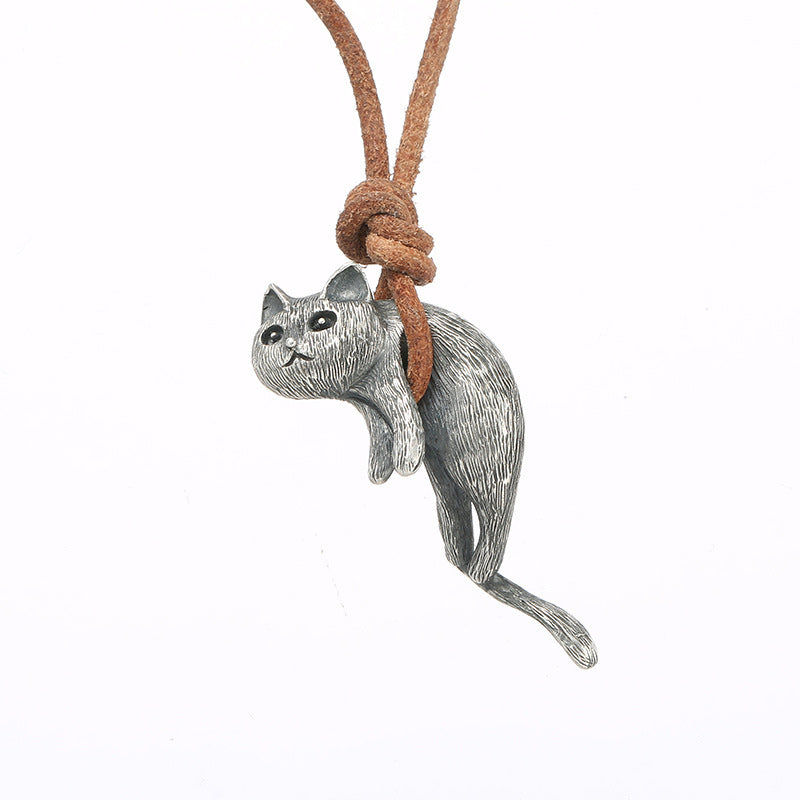 Scruffy Cat Halskjede