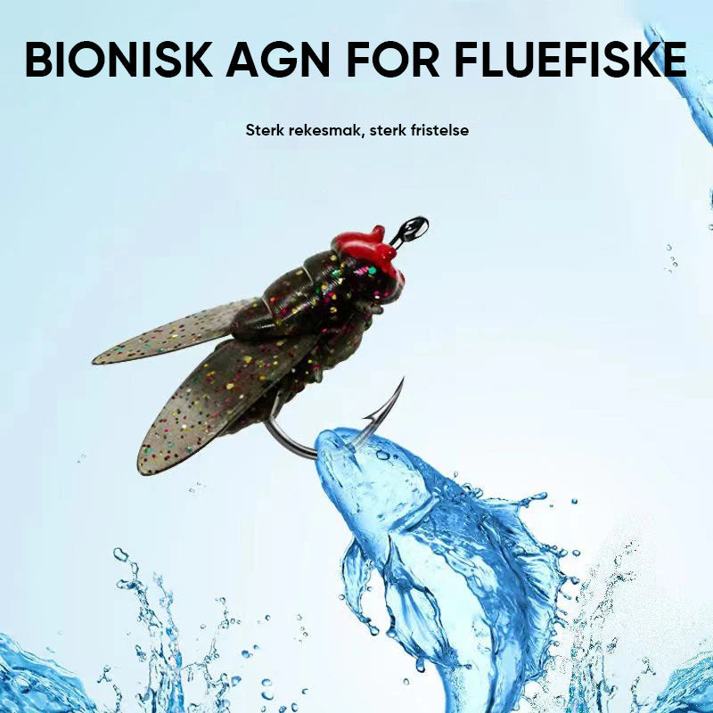 Bionisk agn for fluefiske