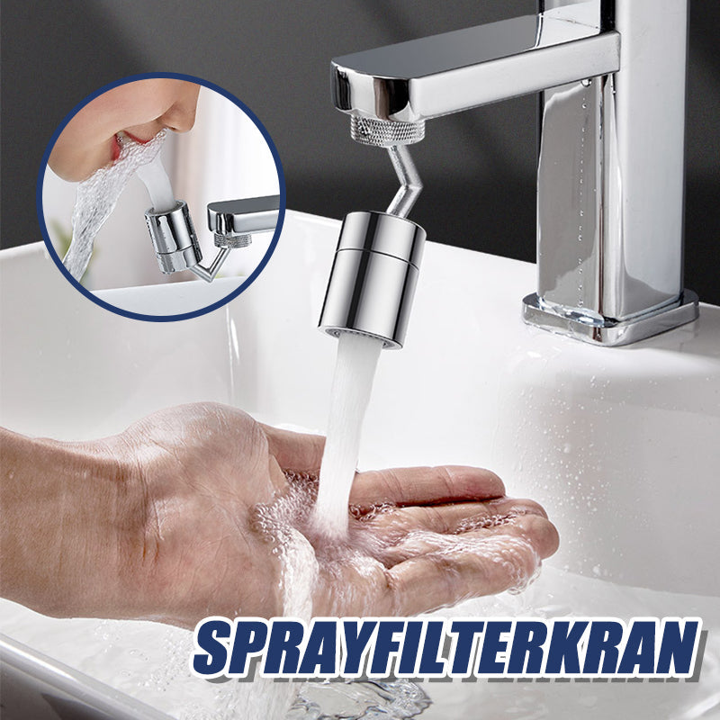 Kran med sprayfilter