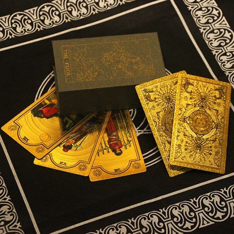 Tarot i gullfolie