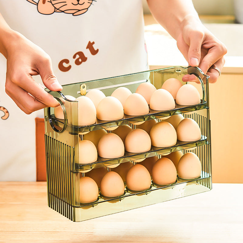 Automatisk Flip Egg Oppbevaringsboks