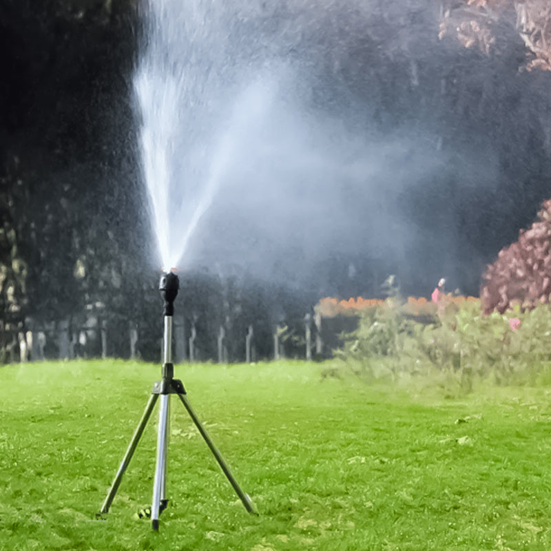 Roterende stativ sprinkler