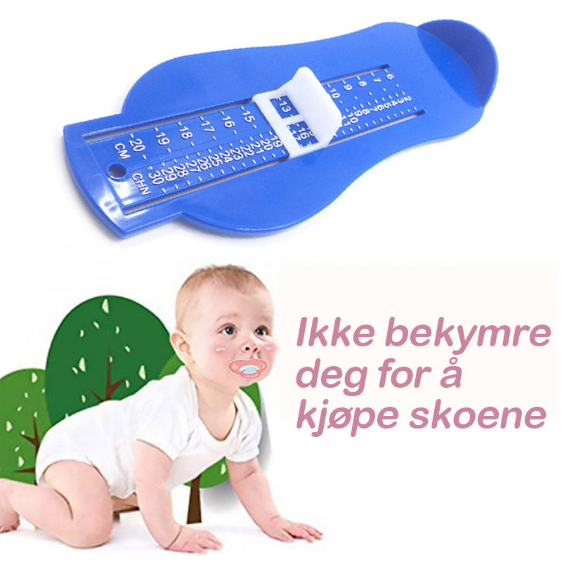 Måleutstyr for barnefotlengde