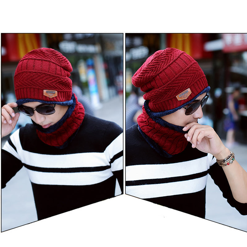 Wool Cap and Neck Warmer set