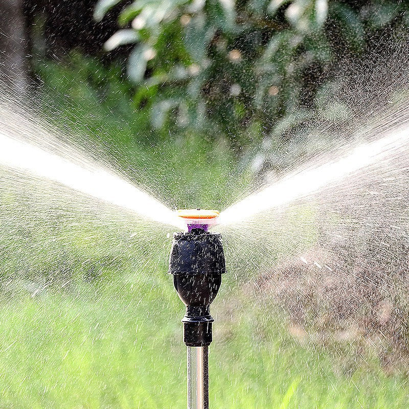 Roterende stativ sprinkler