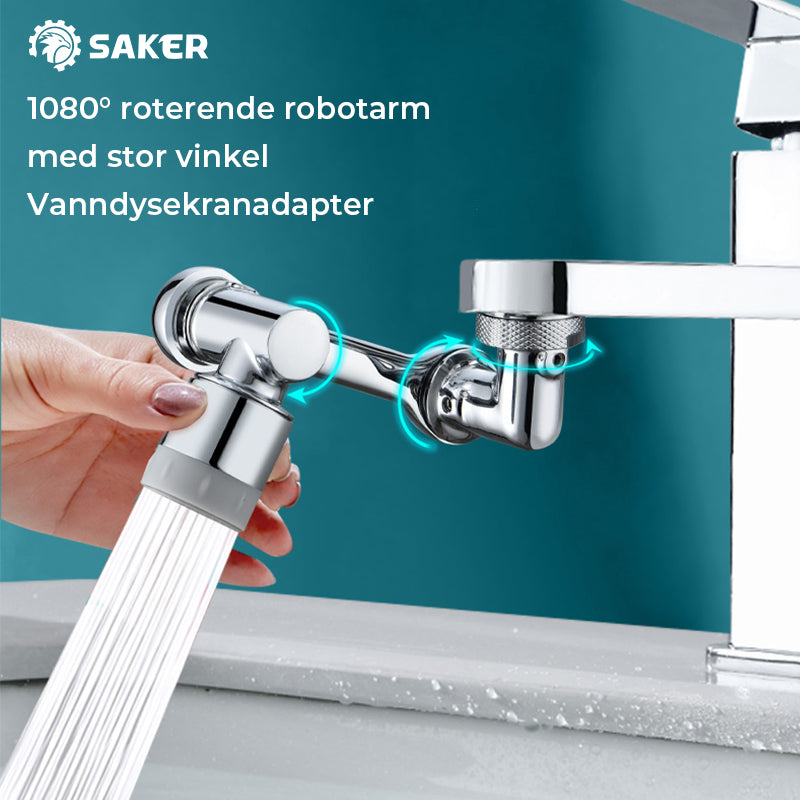 Saker 1080° roterende vannkran adapter
