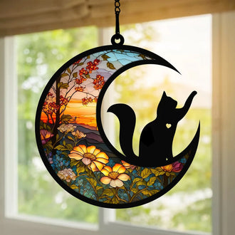 Dyr på månen ornament