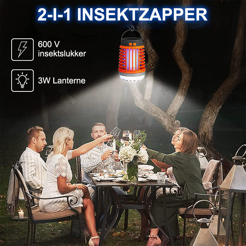 Mygg- og insektdreperlampe for innendørs og utendørs camping