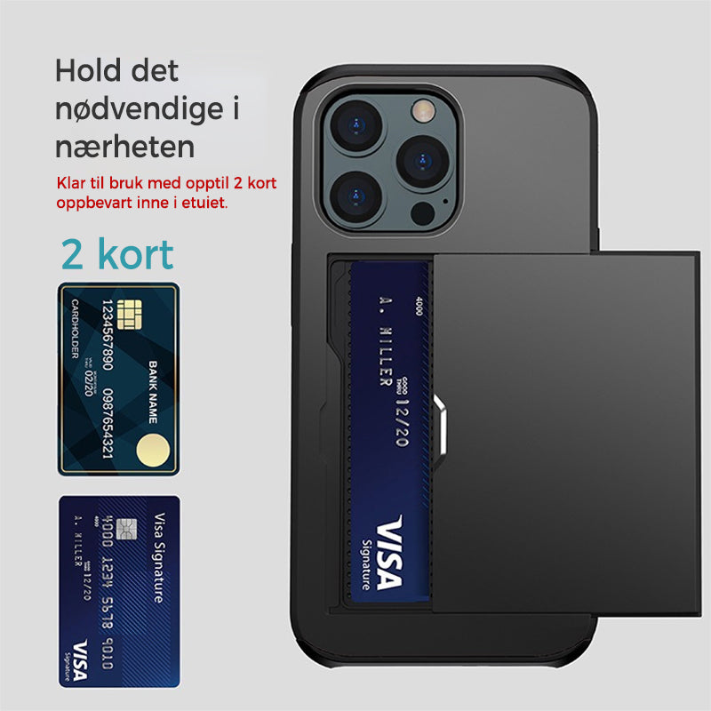 Telefonveske med lommebok