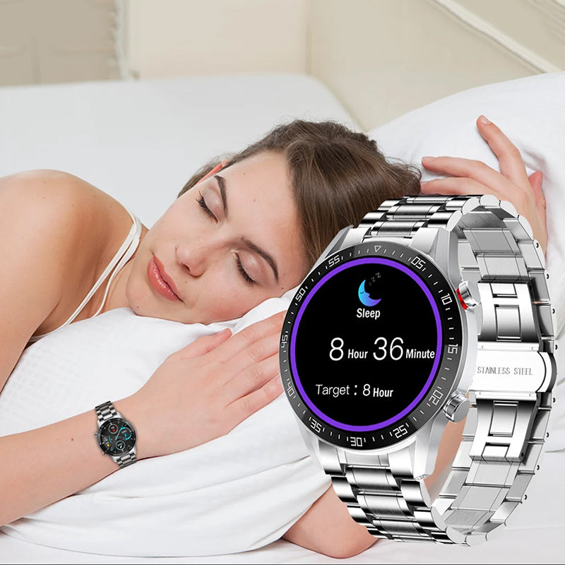 Multifunksjonell Bluetooth Talk Casual Smartwatch