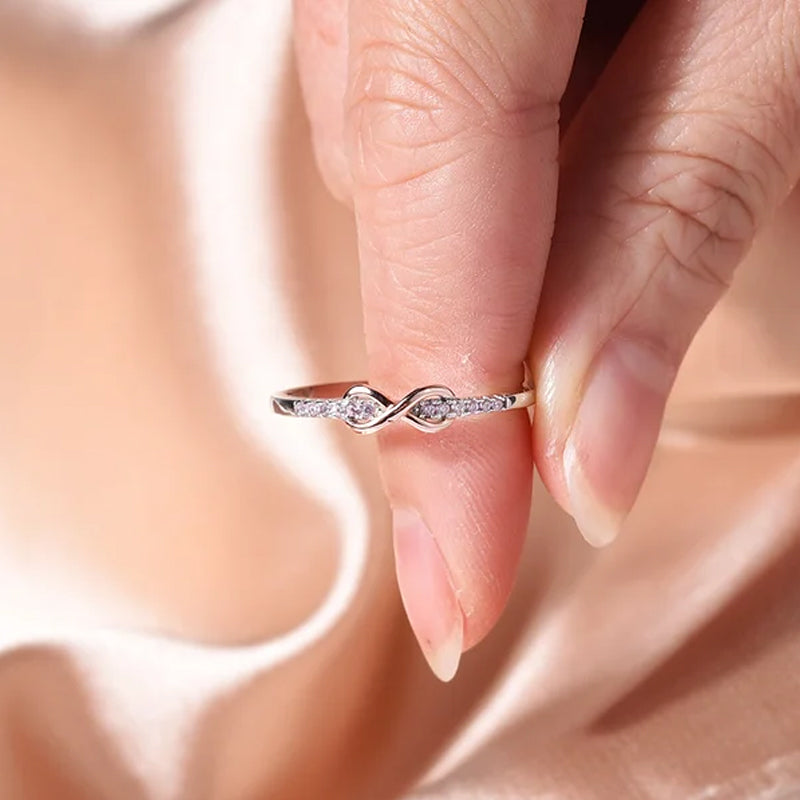 To My Daughter Infinity Ring