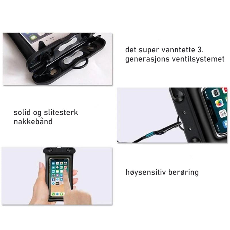 Vanntett Telefonveske