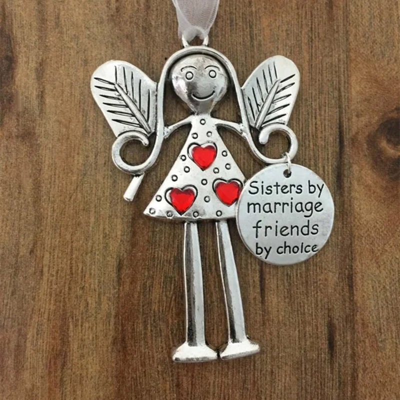 Vakre venner for alltid  - Angel Ornament Julegave