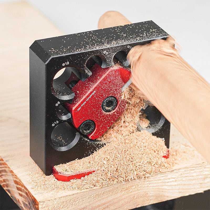 Justerbar dowel Maker Jig