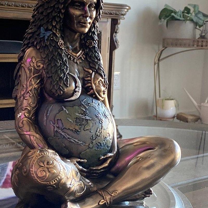 Moder jord gudinne figur
