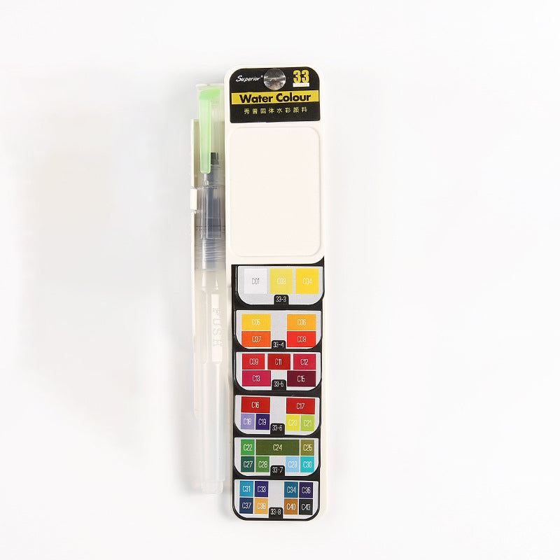 Solid Gouache Pigment Palette - la kreativiteten tale!