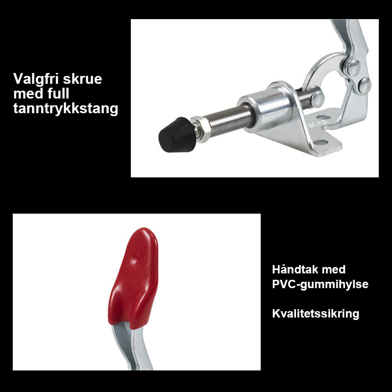 Vertikal vippeklemme Tunge vippeklemmer