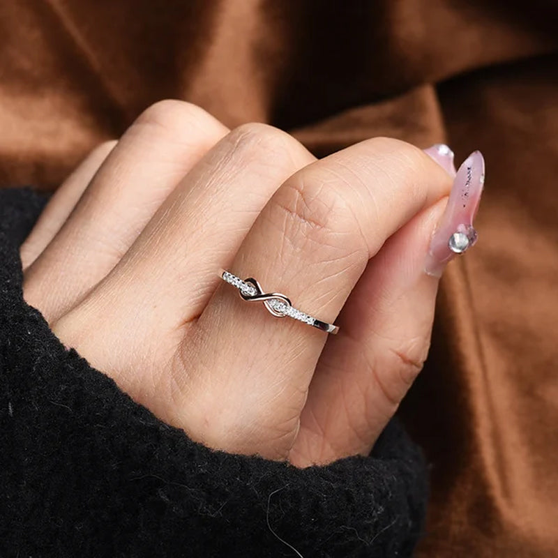 To My Daughter Infinity Ring