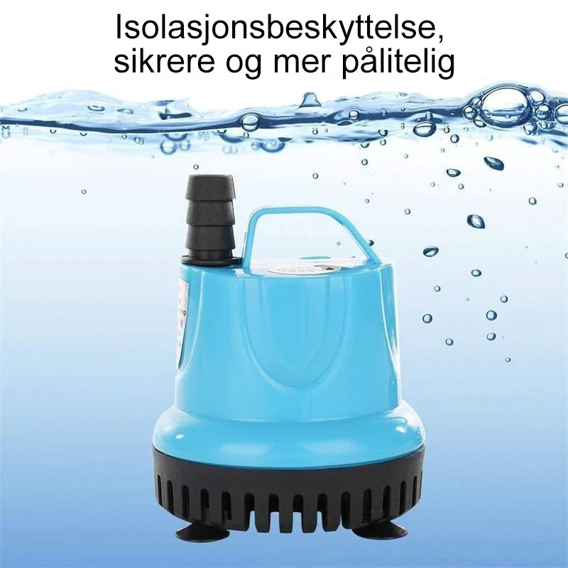 Stillegående vannpumpe