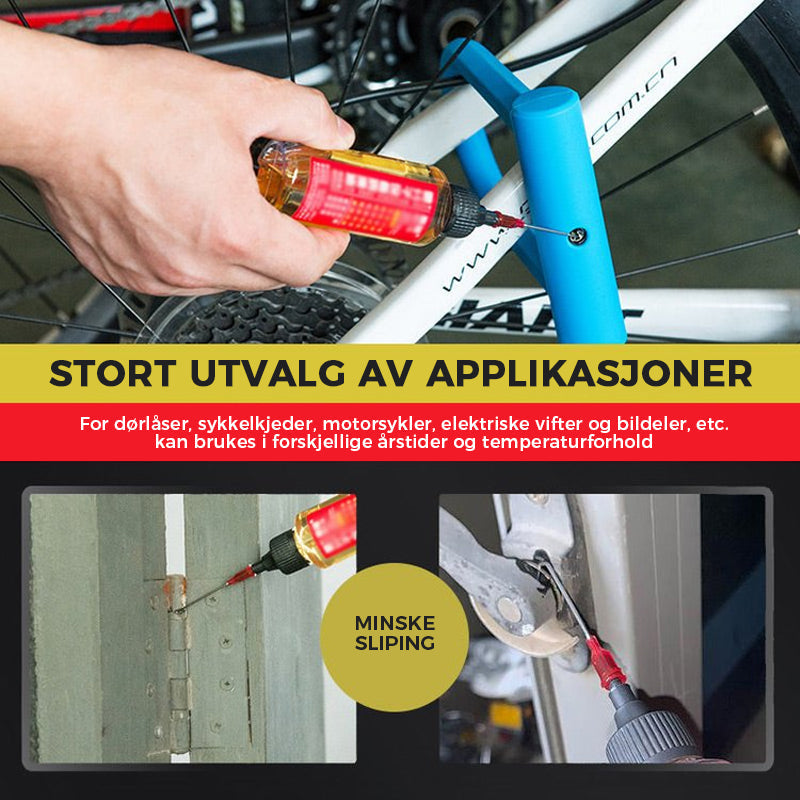 Mikromolekylært smøremiddel for utstyr