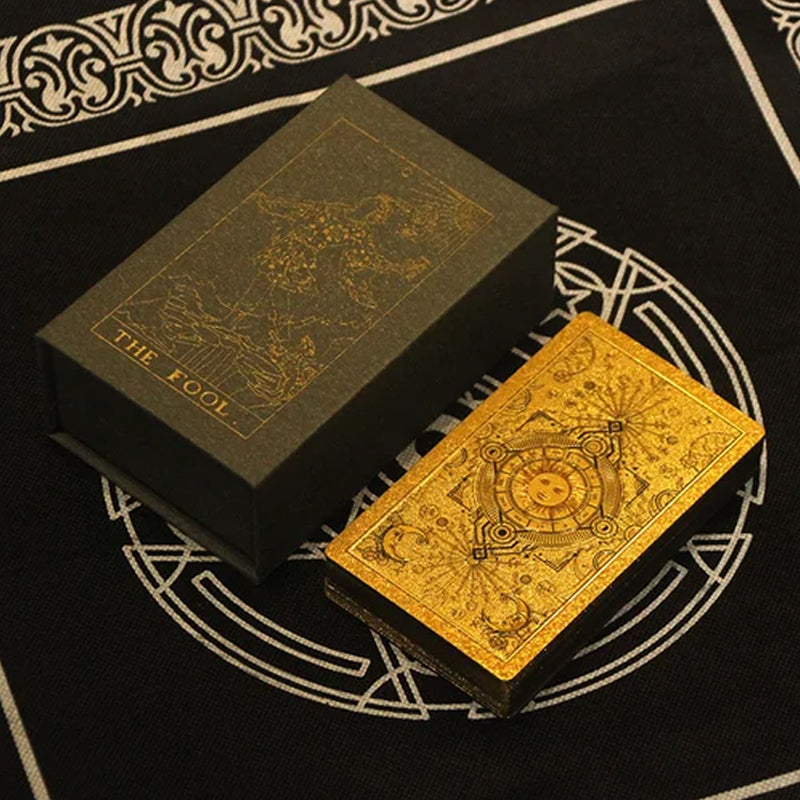Tarot i gullfolie