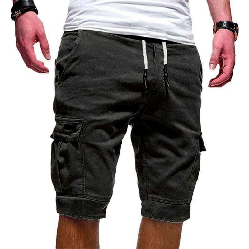 Menns mote Stor lomme Løse shorts