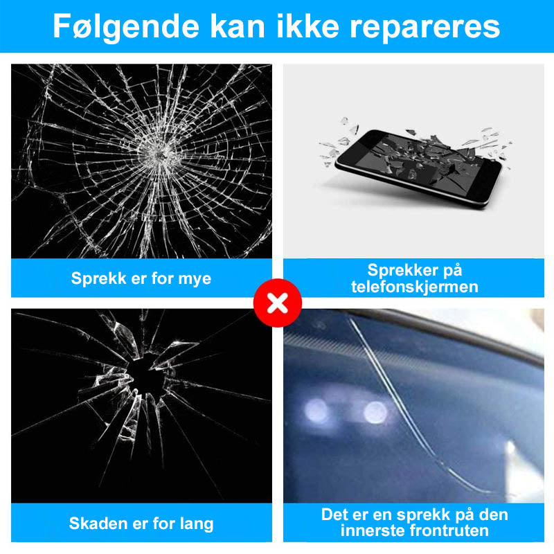 Bilglass Nano Reparasjon Væske