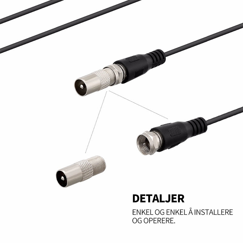 TY13HDTV grenseoverskridende for TV-antennen din 4K