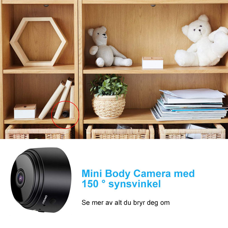 1080p magnetisk WiFi minikamera