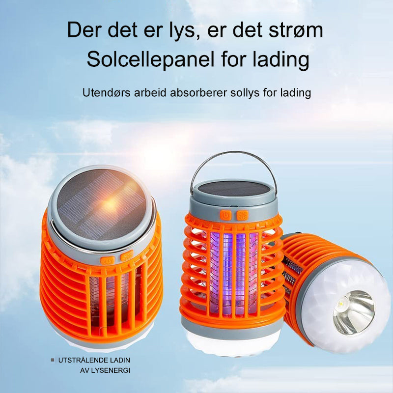 Mygg- og insektdreperlampe for innendørs og utendørs camping