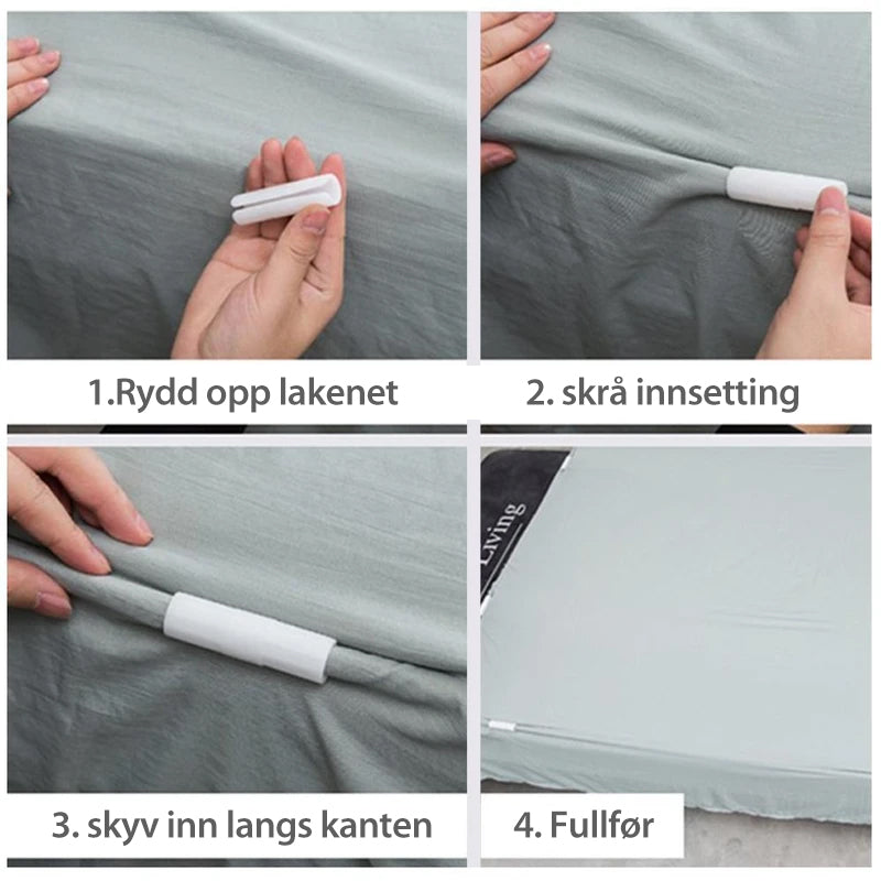 Sengetøyholdere