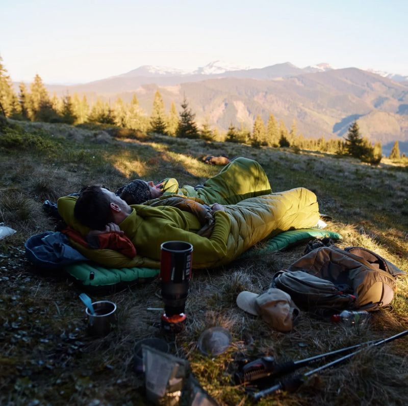 Fuktsikker oppblåsbar madrass for camping